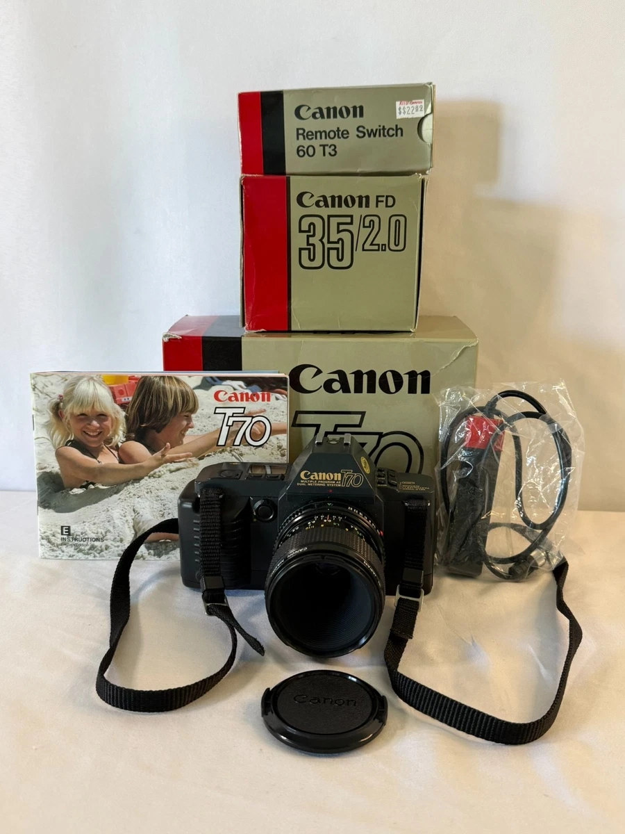 Canon T70 Film Cameras for sale | eBay