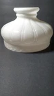 Antique Coleman  Milk Pattern Glass Shade for Quick Lite Table Lamp Lantern
