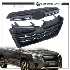 For Subaru Forester 2022-2024 Black Front Bumper Upper Grille Plastic 91121SJ410