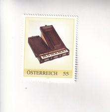 &Ouml;STERREICH BRIEFMARKE PM Kunsthistorisches MUSEUM MUSIK REGAL Stift LAMBACH PF