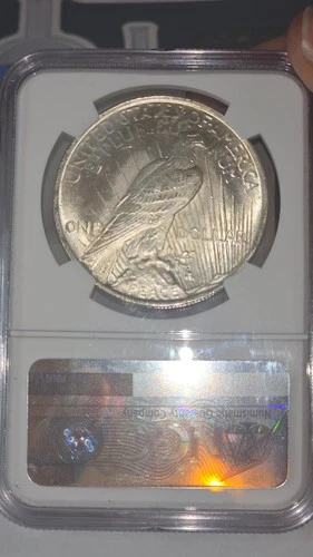 1922 Peace Dollar MS 64 NGC