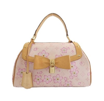 Authentic Louis Vuitton Monogram Cherry Blossom Sac Retro PM M92013 Bag #230...