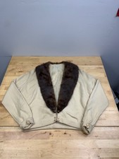 Vintage Bernhard Altmann Cashmere Cardigan Women S Faux Fur 50s Distress 12959