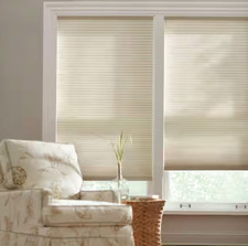 Cellular Shades Parchment SHIP IN 3 DAYS Cordless Light Filtering CUSTOM CUT
