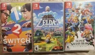 New ListingLot Of 3 Nintendo Switch Games Tested Working