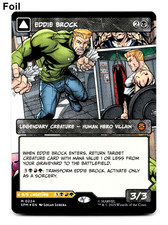 Eddie Brock [Borderless] #224 Prices | Magic Marvel Spider-Man