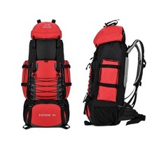 90L Outdoor Travel Hiking Camping Backpack Waterproof Rucksack Trekking Bag Pack