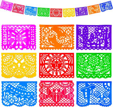 1 Pack 18 FT Papel Picado Banner Fiesta Party Decoration