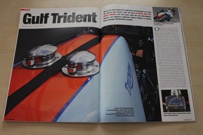 MO Klassik Motorrad 01/2011 Rob North Triumph Trident Replika in einer seltenen