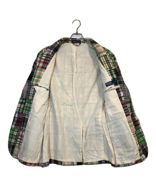 Patchwork tailored jacket, men's/women's casual b… - image 3