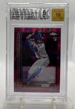 2025 Topps Chrome Update Series - Rookie Autographs - Luisangel Acuna - #RA-LA