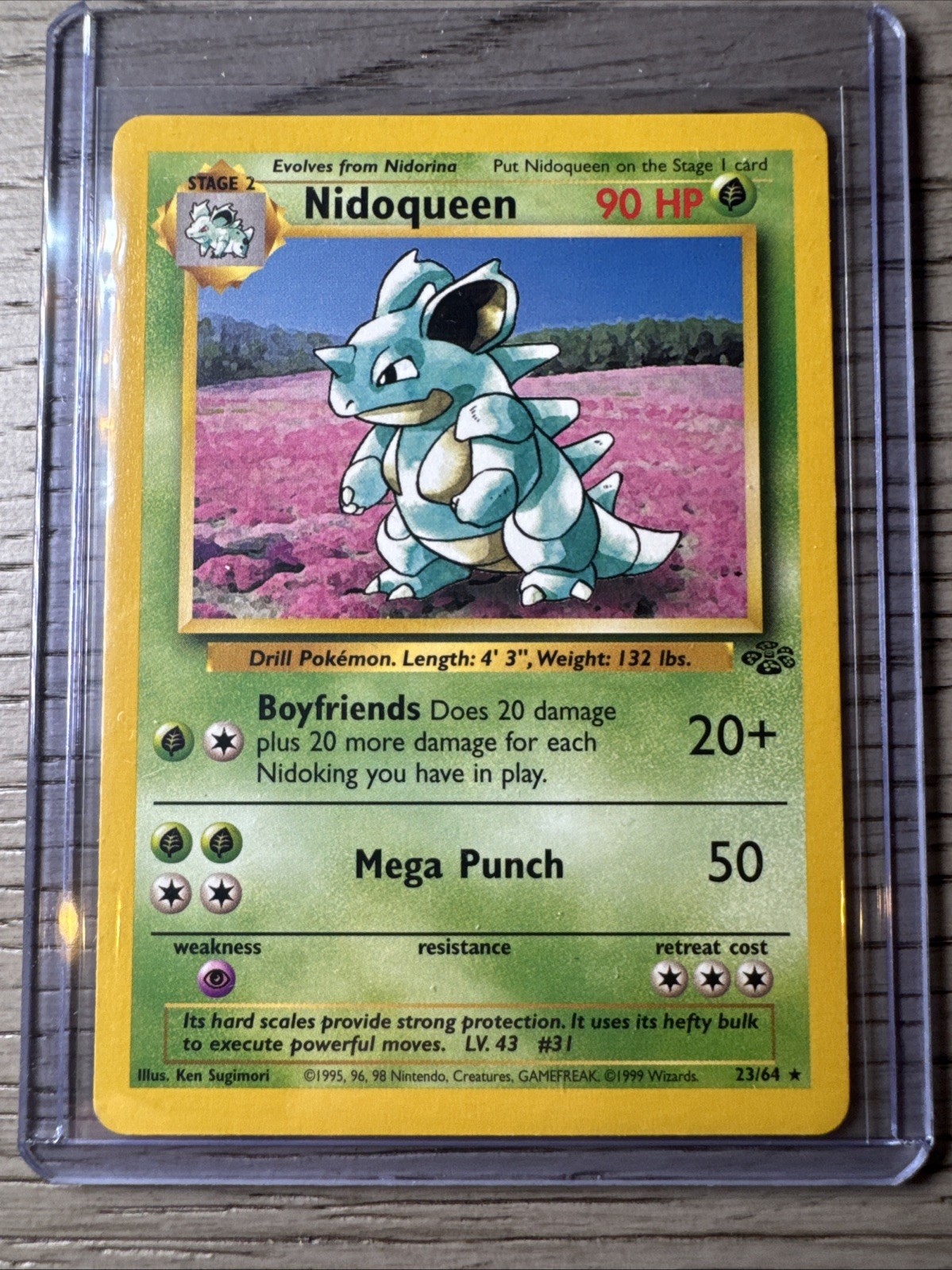 Pokémon TCG Nidoqueen Jungle 23/64