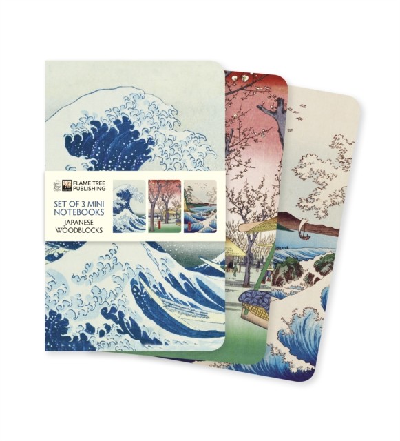 Mini Notebook Collections: Japanese Woodblocks Set of 3 Mini Notebooks by ... - Image 6