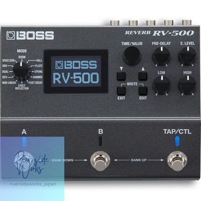 BOSS RV-500 Reverb Effect Pedal Guitar Effects Processor