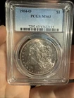 1904-O PCGS MS-63 Brilliant PCGS Morgan Silver Dollar. Blast White Beauty.