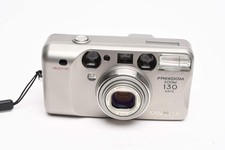 Minolta Freedom Zoom 130 date 35mm Point Shoot camera, strap, Tested