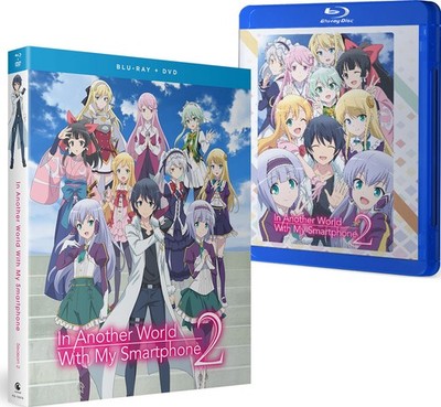 New In Another World With My Smartphone Season 2 (Blu-ray + DVD)