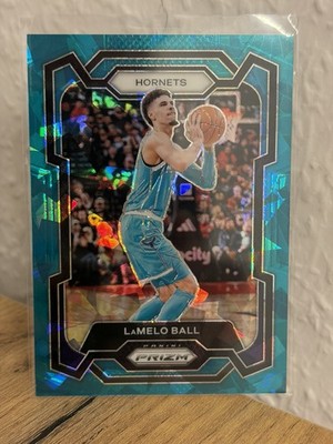 LaMelo Ball 2023-24 Panini Prizm Teal Ice /225 Charlotte Hornets