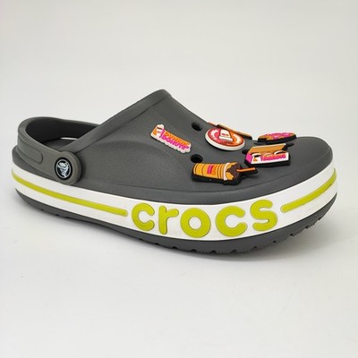 Crocs Bayaband Men's Size 9 US Shoes Croslite Gray Lightweight Clog Bayaband