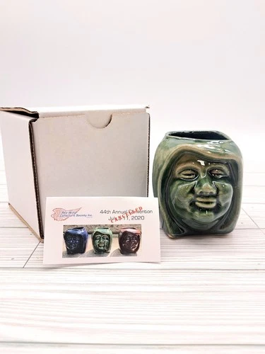 Rare 2020 Red Wing Green Monk Head Matchstick Holder In Box Convention Canceled