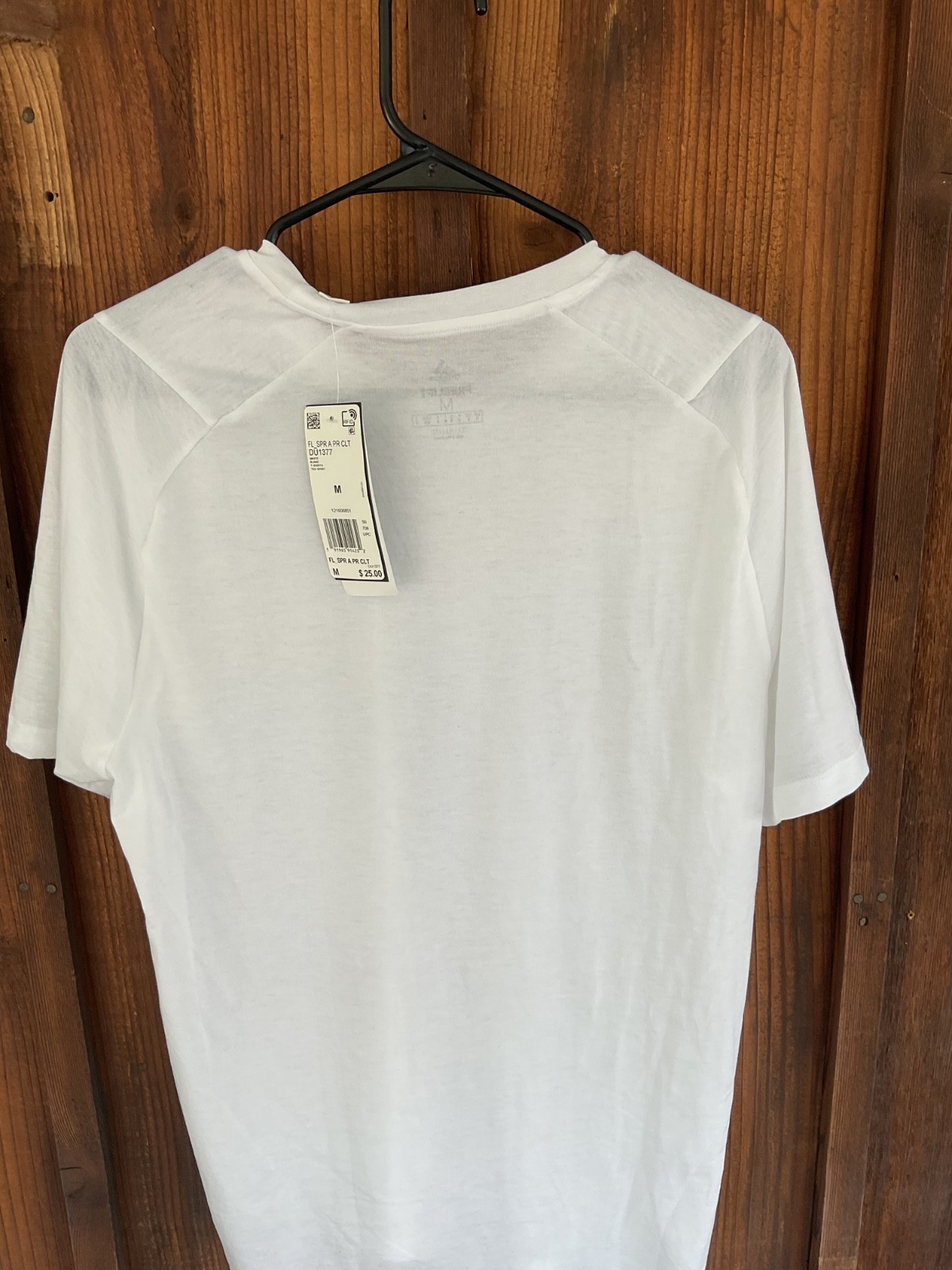White Adidas Mens Medium T-Shirt thumbnail 2