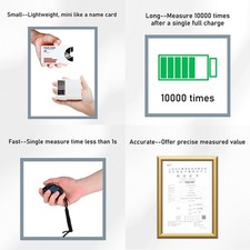 AHigh Gloss Meter 60° Portable Glossmeter With Self-calibration/Fast