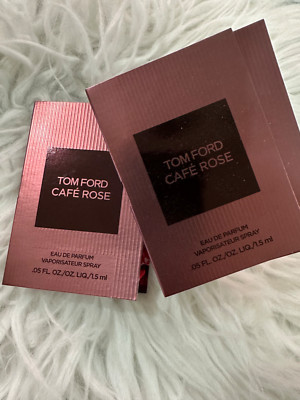 3 X TOM FORD Café Rose Eau de Parfum Sample / Travel SZ 1.5ML/E
