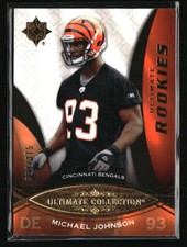 Michael Johnson 2009 Ultimate Collection 324/375 #182 Football Card