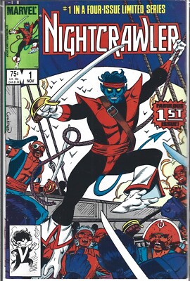 NIGHTCRAWLER #1 OF 4 (VF/NM) HIGH GRADE COPPER AGE MARVEL, X-MEN
