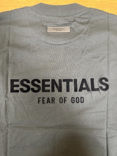 Fear of God Essentials Mens SS22 Logo Tee 'Stretch Limo' 125SU224100F - Picture 5 of 8