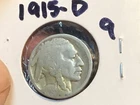 1915-D Buffalo Nickel, Restored Date, 1 Coin