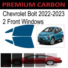 Premium Carbon Window Tint fits Chevrolet Bolt 2022-2023 precut tint 2F