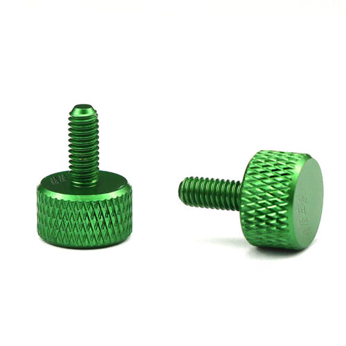 Tornillos para pulgar M3 * 6/8/10/12 empuñadura de mano arrugada perno aleación de aluminio colorido - Imagen 7 de 10