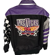 Jeff Hamilton 1998 Inaugural Las Vegas 400 Nascar L Jacket JH Design LE 3/150
