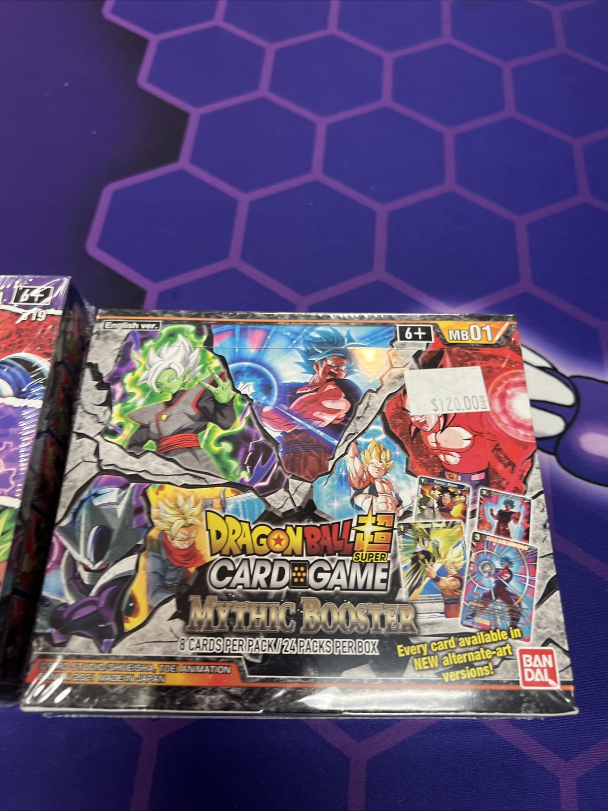 DRAGON BALL SUPER TCG MYTHIC BOOSTER BOX & FIGHTERS AMBITION Box New