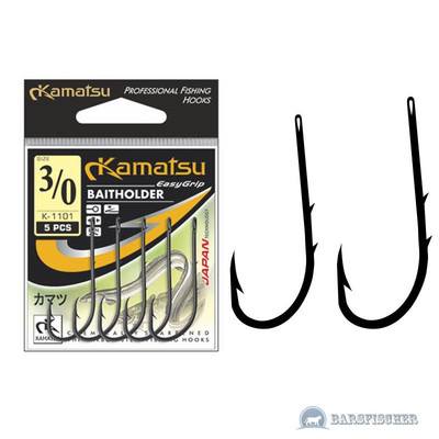 KAMATSU K-1101 BAITHOLDER / DORSCHHAKEN, AALHAKEN MIT ÖHR, WURMHAKEN, HAKEN LOSE