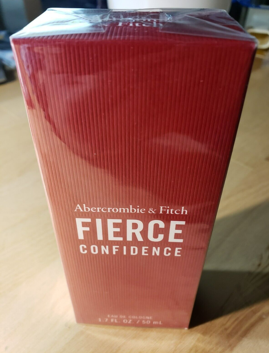 A&F FIERCE CONFIDENCE by ABERCROMBIE & FITCH 1.7 oz 50 ML COLOGNE