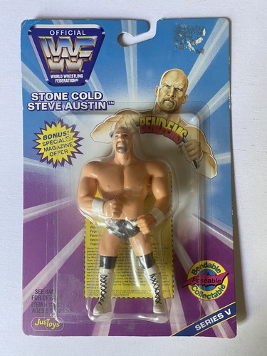 1997 WWF Bend-ems Series V Stone Cold Steve Austin...