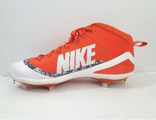 Nike Zoom Forelle 4 Baseball Stollen Metall 917837-881 orange/weiß Herren Größe 12,5 - Bild 3 von 9