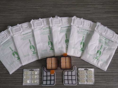 Vorwerk folletto vk 135 136 kit 12 sacchetti 12 profumi 4 filtri | eBay