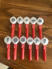 Sizzix Paddle Punch, Set Of 11 Primitive Heart And Star AND MORE