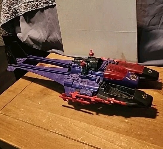 Vintage 1987 Hasbro GI Joe Cobra Mamba Helicopter Vehicle Rough