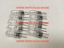 10 x 10W Fisher & Paykel ActiveSmart Fridge Halogen Lamp Light Bulb Globe RF331T