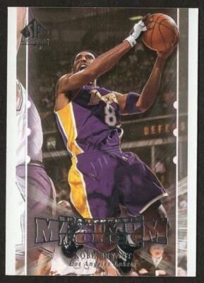 1999-00 Upper Deck SP Authentic Kobe Bryant Maximum Force #M8 