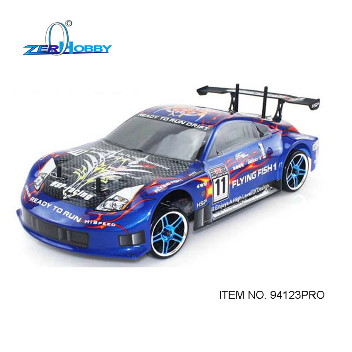 Hsp flying 2024 fish brushless
