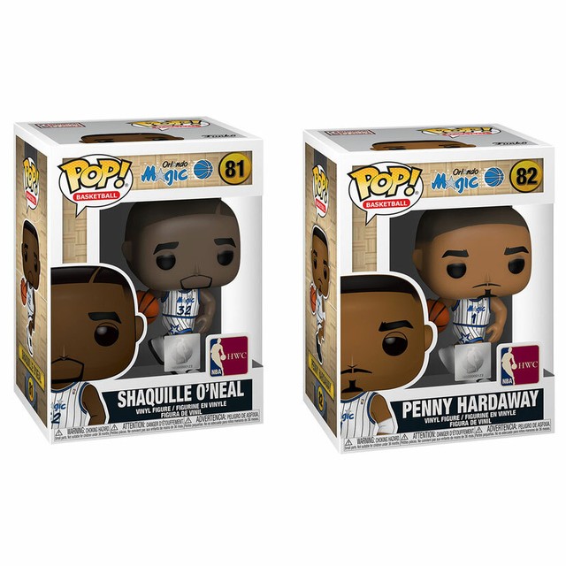 Funko POP! NBA Legends Wave 1 Vinyl Figures - SET OF 2 ORLANDO MAGIC (Shaq+) | eBay