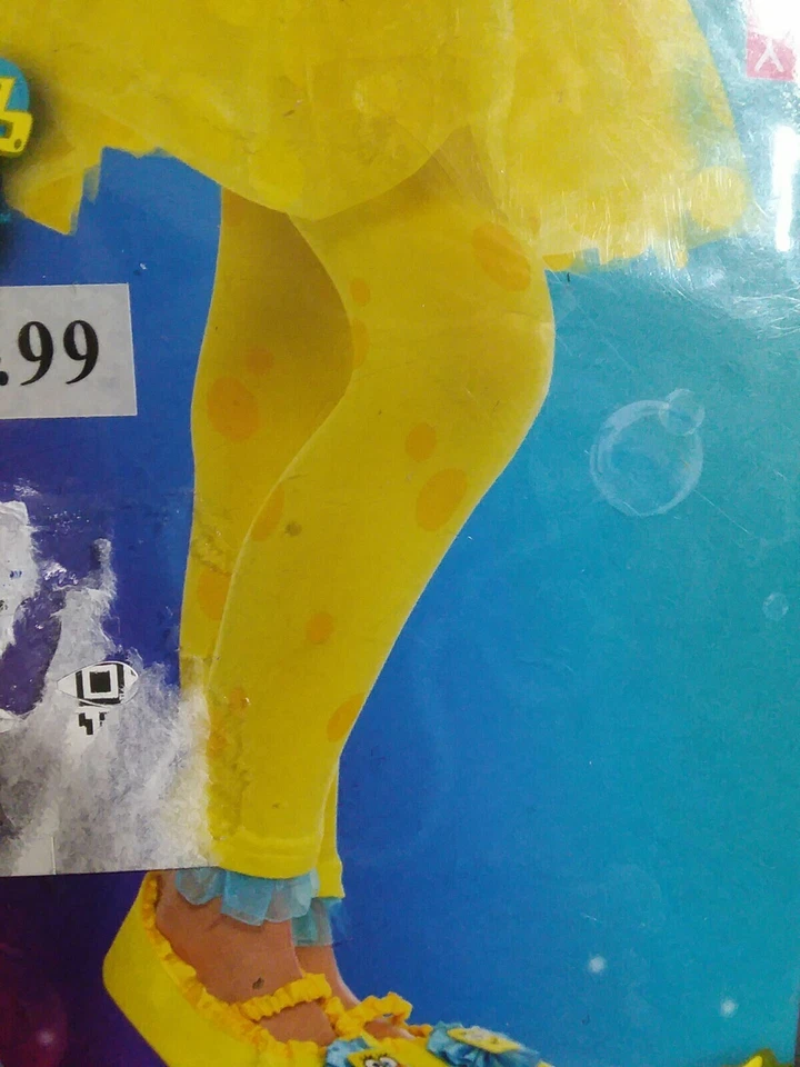 2 пары Nickelodeon Tmnt и Губка Боб квадратные штаны лосины ребенка маленький - Изображение 3 из 4