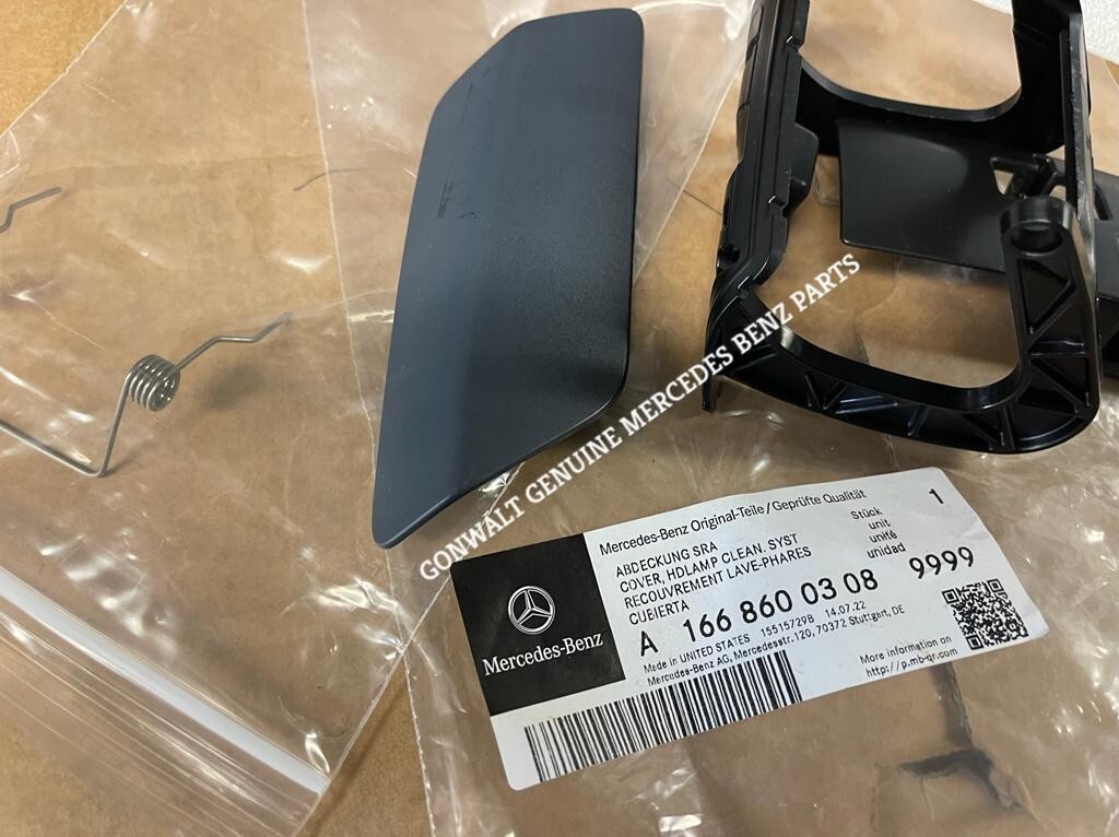 Mercedes Benz New G Class 13-16 Right Cover Headlamp Cleaning OE