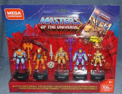 MEGA BLOKS MASTERS OF THE UNIVERSE BATTLE FOR ETERNIA MEGA CONSTRUX #GDV86