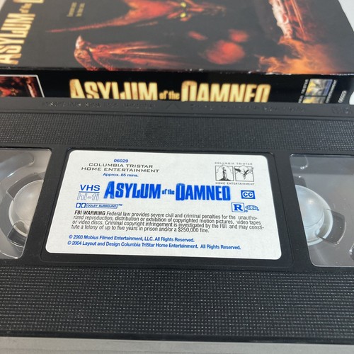 Asylum of the Damned VHS 2004 Bruce Payne Horror Movie - Picture 4 of 12